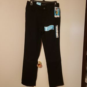 Lees Relaxed Fit Black Jeans